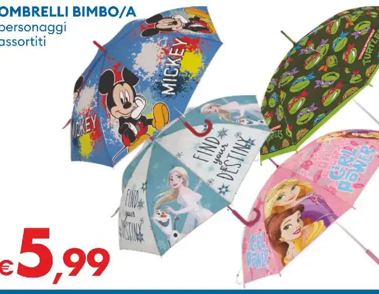 Ombrelli bambino/a