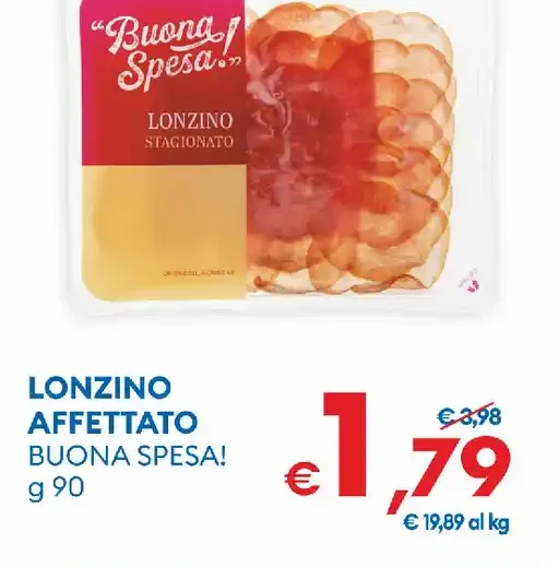 Lonzino affettato