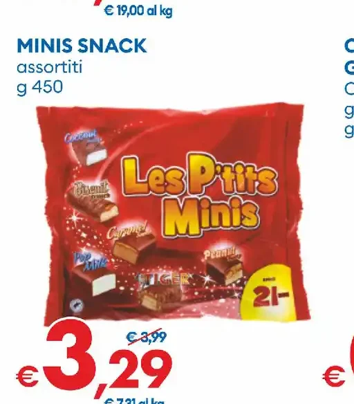 Minis snack