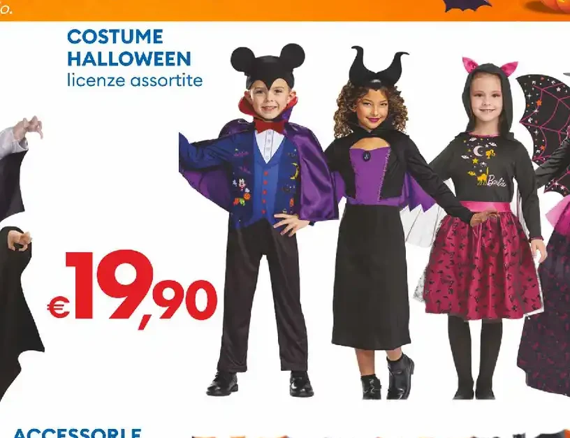 Costume Halloween licenze assortite