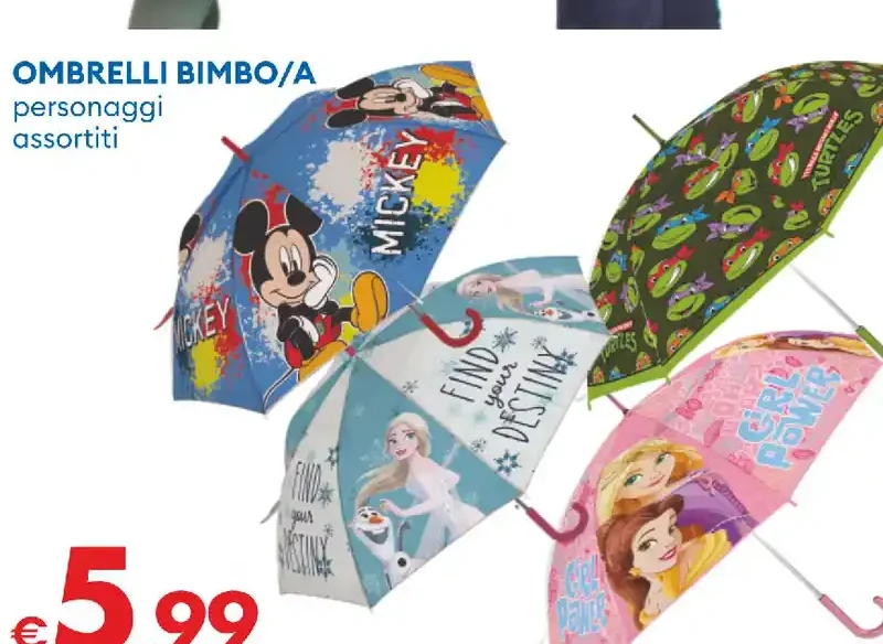 Ombrelli bambino/a