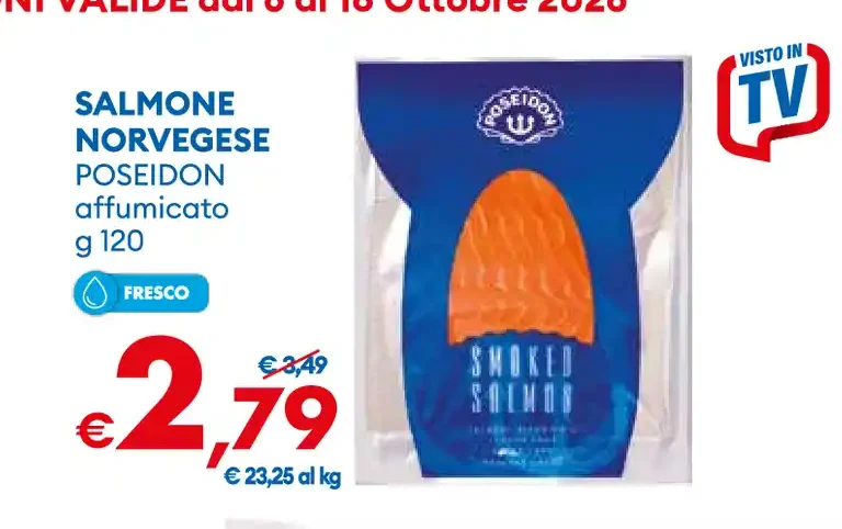 Salmone norvegese affumicato
