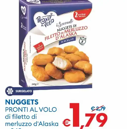 Nuggets di merluzzo d'Alaska