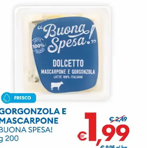 Gorgonzola e mascarpone
