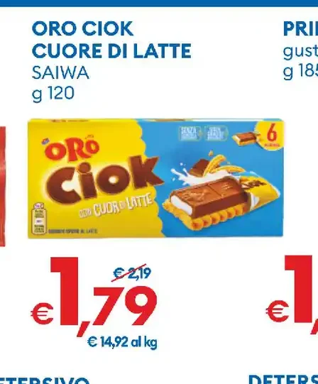 Oro Ciok Cuore di Latte