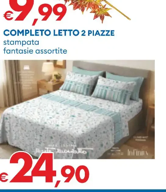 Completo letto stampato