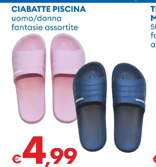 Ciabatte piscina