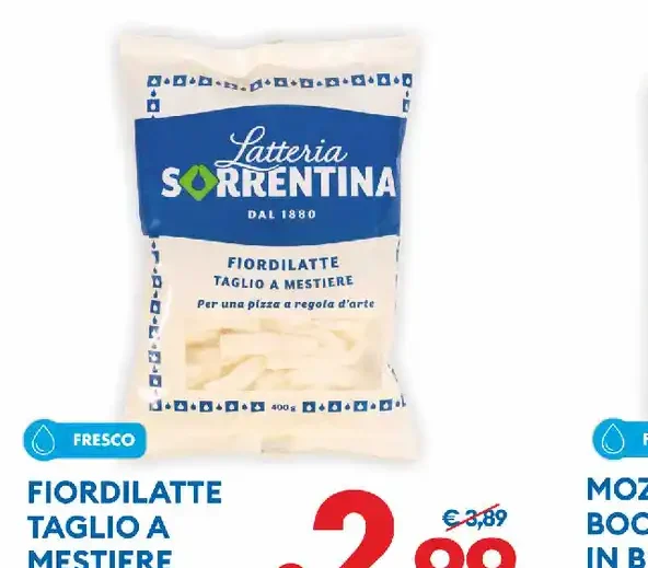 Fiordilatte taglio a mestiere