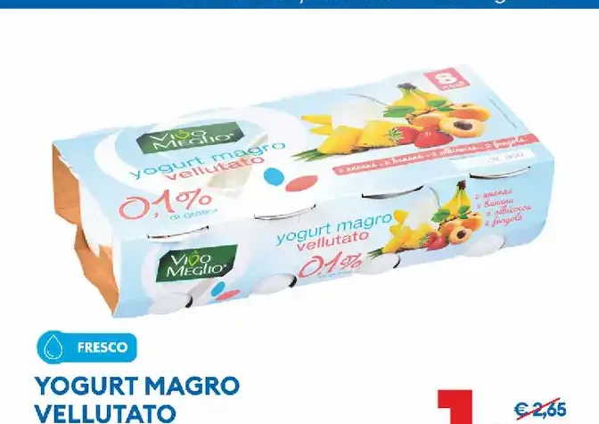 Yogurt magro vellutato