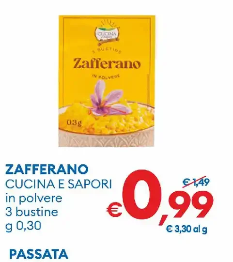 Zafferano in polvere