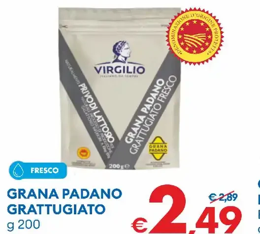 Grana Padano grattugiato