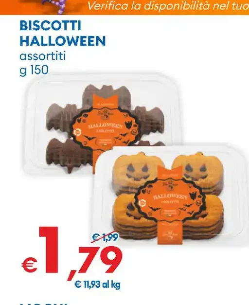 Biscotti Halloween assortiti