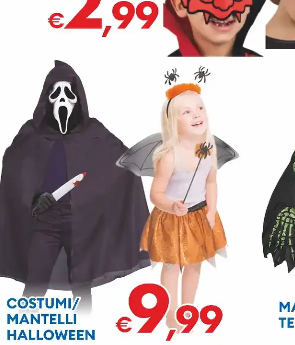 Costumi/mantelli Halloween
