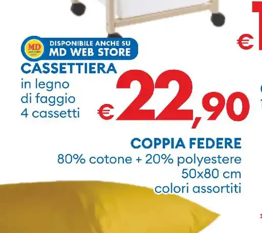 Cassettiera in legno di faggio