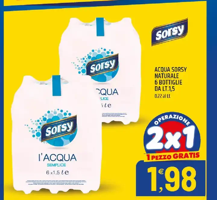 Acqua naturale