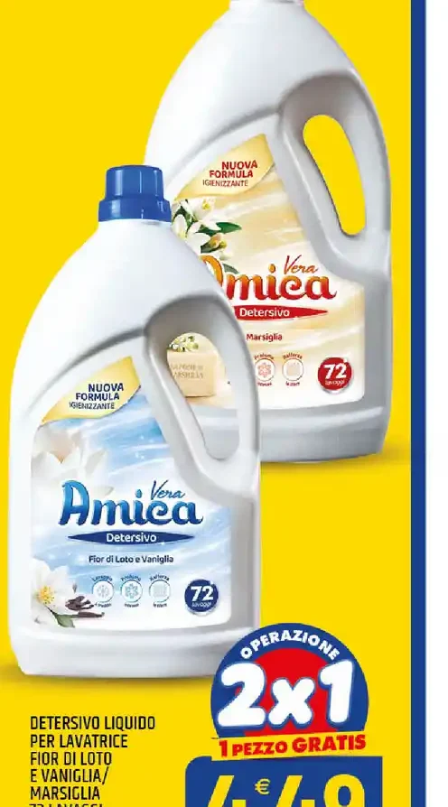 Detersivo liquido per lavatrice