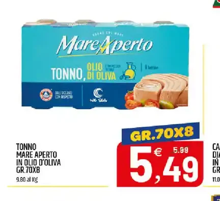 Tonno duo in olio d'oliva