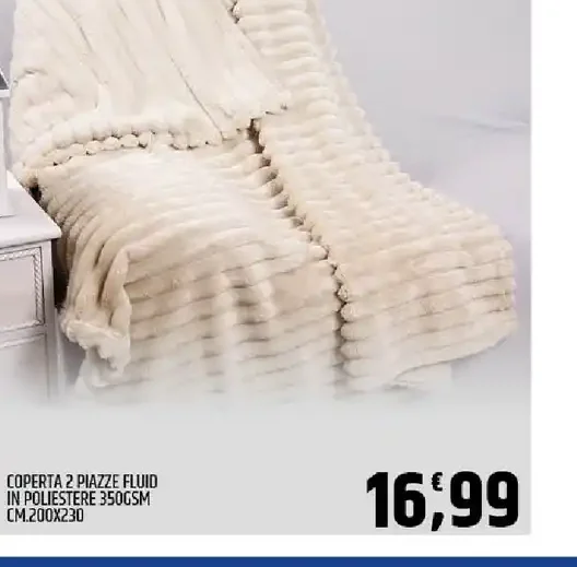 Coperta 2 piazze fluid
