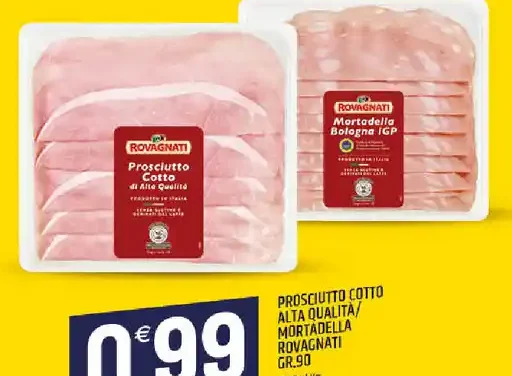 Prosciutto cotto alta qualità