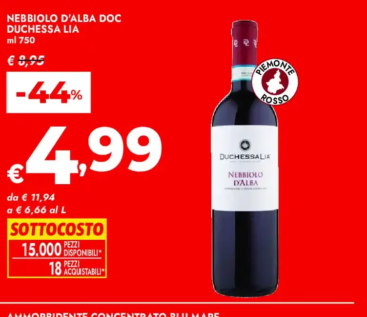 Nebbiolo d'Alba DOC Duchessa Lia