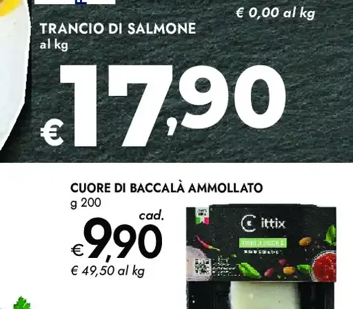 Trancio di salmone