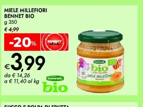 Miele millefiori biologico