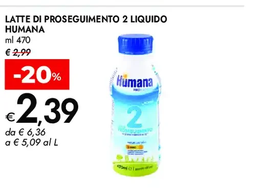 Latte di proseguimento 2 liquido