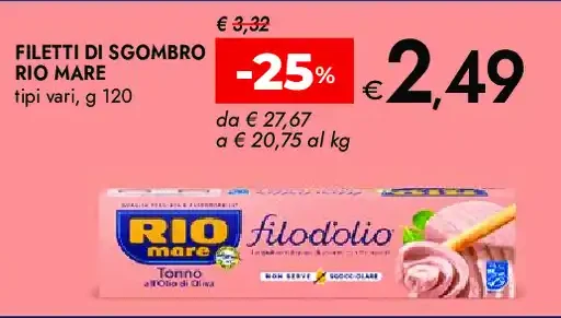 Filetti di sgombro