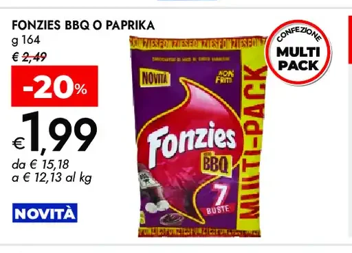 Fonzies BBQ o paprika