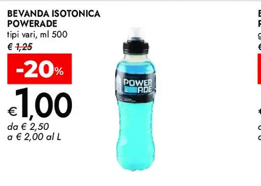 Bevanda isotonica Powerade