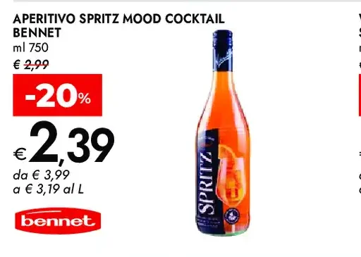 Aperitivo Spritz Mood Cocktail Bennet