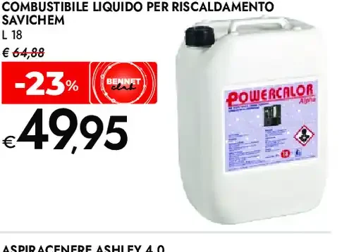 Combustibile liquido per riscaldamento Savichem