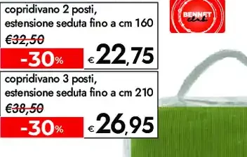 Copridivano 2 posti
