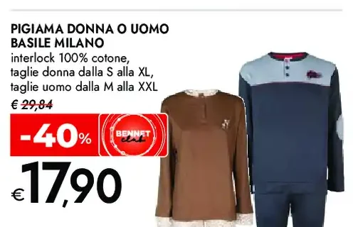 Pigiama donna o uomo