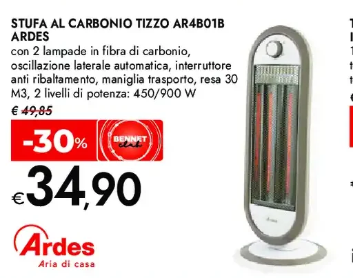 Stufa al carbonio