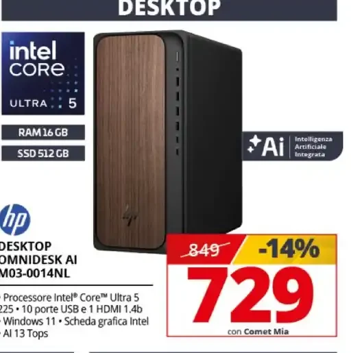 HP Desktop Omnidesk AI
