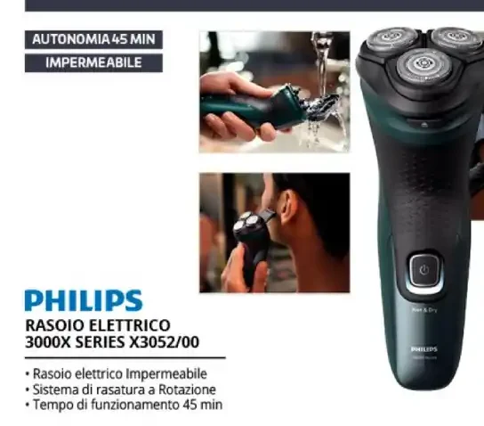 Rasoio elettrico Philips Series 3000 X3052/00