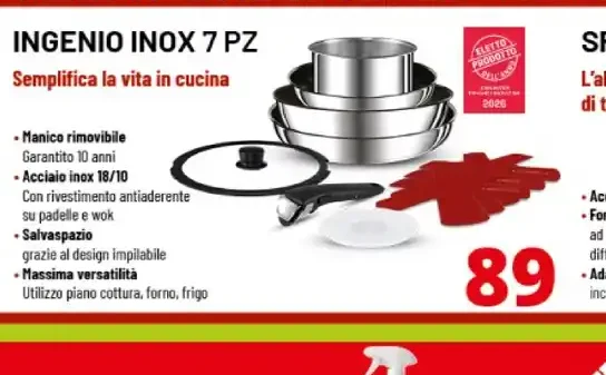Set pentole inox