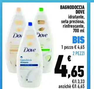 Bagnodoccia Dove 700 ml