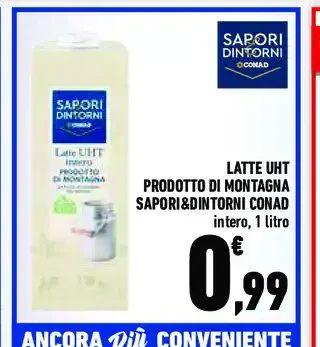Latte UHT intero