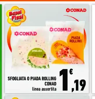 Sfogliata o piada Rolling Conad
