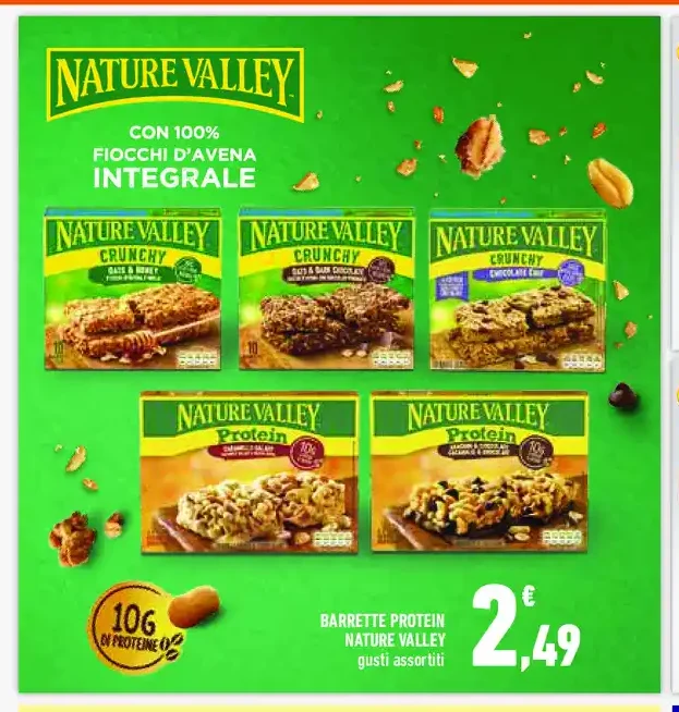 Barrette protein Nature Valley