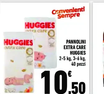 Pannolini Extra Care Huggies