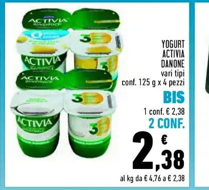Yogurt Activia Danone