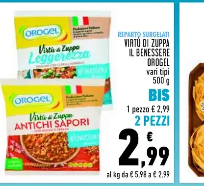 Virtù di zuppa Il Benessere Orogel