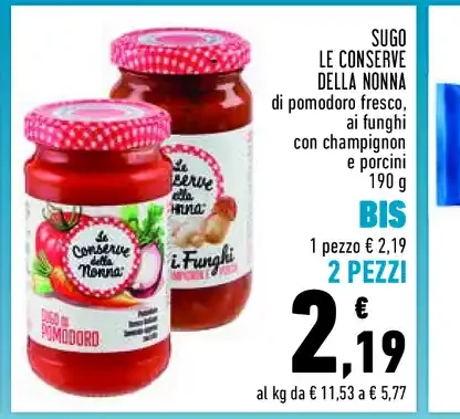 Sugo Le conserve della nonna