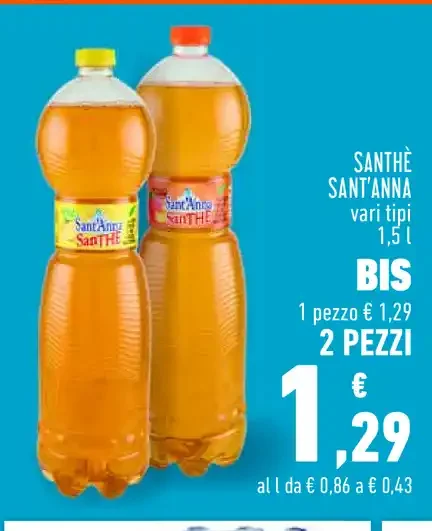 Sant'Anna vari tipi 1,5 l