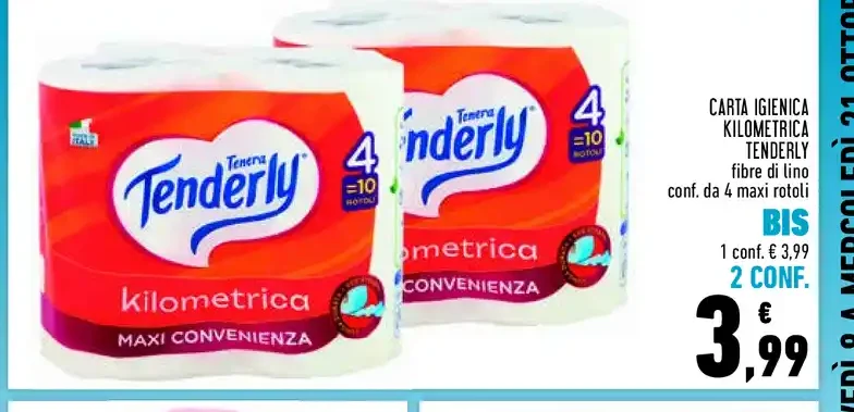 Carta igienica Tenderly Kilometrica