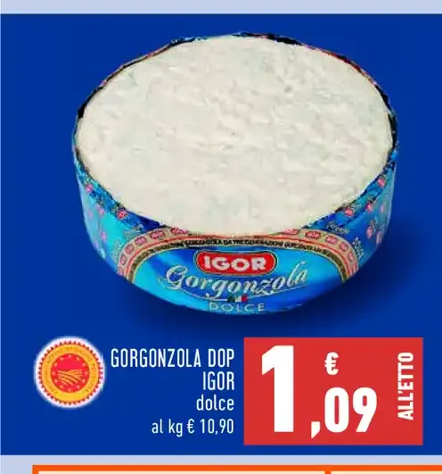 Gorgonzola DOP dolce Igor