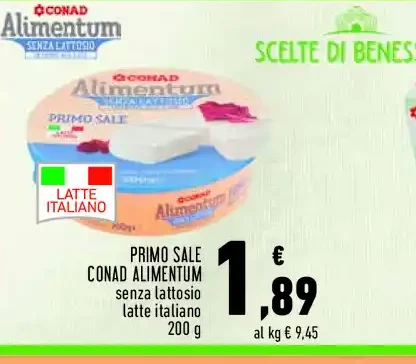 Primo sale Conad Alimentum